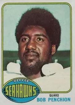 1976 Topps #408 - Bob Penchion - Seattle Seahawks