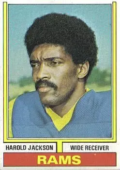1974 Topps #420 - Harold Jackson - Los Angeles Rams