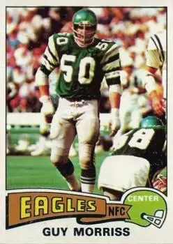 1975 Topps #441 - Guy Morriss - Philadelphia Eagles