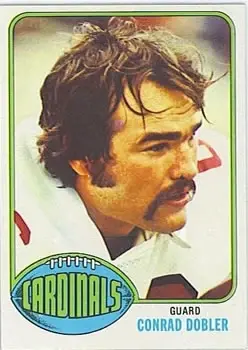 1976 Topps #416 - Conrad Dobler - St. Louis Cardinals - Front 1976 Topps #416 - Conrad Dobler - St. Louis Cardinals - Front