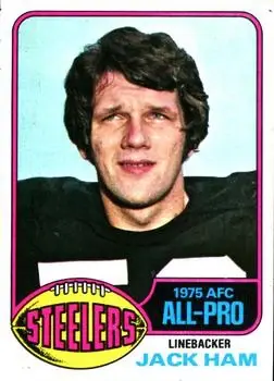 1976 Topps #420 - Jack Ham - Pittsburgh Steelers