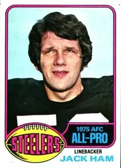 1976 Topps #420 - Jack Ham - Pittsburgh Steelers