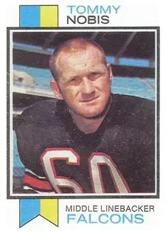 1973 Topps #385 - Tommy Nobis - Atlanta Falcons