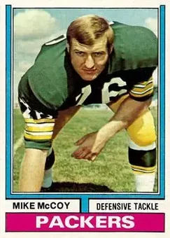 1974 Topps #425 - Mike McCoy - Green Bay Packers
