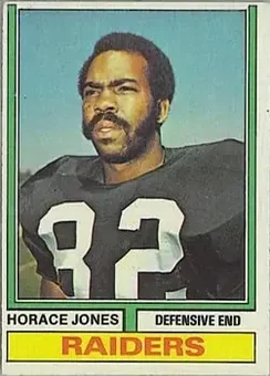 1974 Topps #429 - Horace Jones - Oakland Raiders