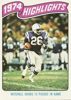 1975 Topps #456 - Lydell Mitchell - Baltimore Colts