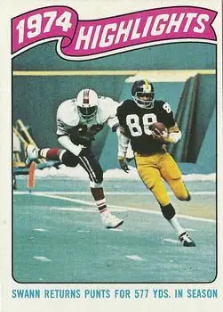1975 Topps #459 - Lynn Swann - Pittsburgh Steelers