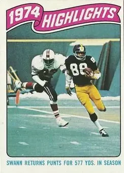 1975 Topps #459 - Lynn Swann - Pittsburgh Steelers