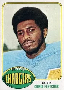 1976 Topps #422 - Chris Fletcher - San Diego Chargers