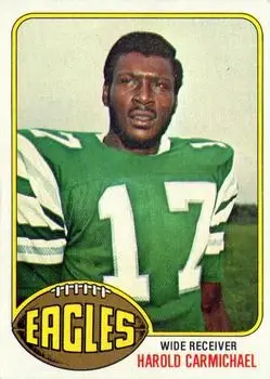 1976 Topps #425 - Harold Carmichael - Philadelphia Eagles
