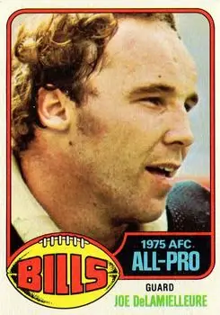1976 Topps #430 - Joe DeLamielleure - Buffalo Bills