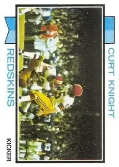 1973 Topps #397 - Curt Knight - Washington Redskins
