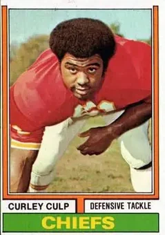 1974 Topps #433 - Curley Culp - Kansas City Chiefs