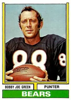 1974 Topps #438 - Bobby Joe Green - Chicago Bears