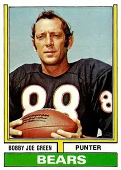 1974 Topps #438 - Bobby Joe Green - Chicago Bears
