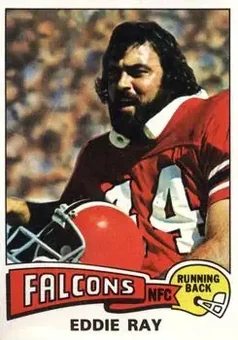 1975 Topps #472 - Eddie Ray - Atlanta Falcons