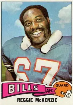 1975 Topps #473 - Reggie McKenzie - Buffalo Bills