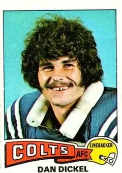 1975 Topps #476 - Dan Dickel - Baltimore Colts
