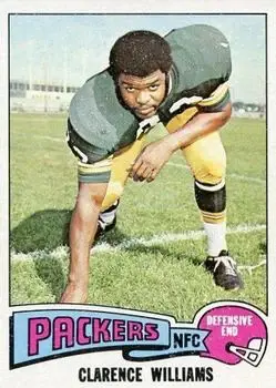 1975 Topps #479 - Clarence Williams - Green Bay Packers
