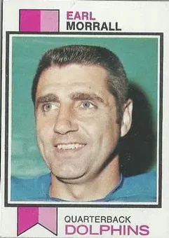 1973 Topps #414 - Earl Morrall - Miami Dolphins