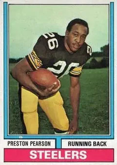 1974 Topps #452 - Preston Pearson - Pittsburgh Steelers