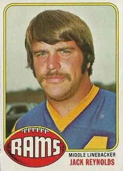 1976 Topps #446 - Jack Reynolds - Los Angeles Rams