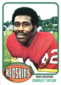1976 Topps #450 - Charley Taylor - Washington Redskins