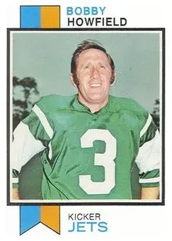 1973 Topps #425 - Bobby Howfield - New York Jets