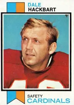 1973 Topps #428 - Dale Hackbart - St. Louis Cardinals - Front