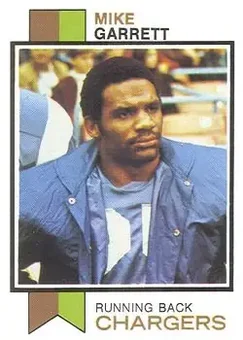 1973 Topps #431 - Mike Garrett - San Diego Chargers 1973 Topps #431 - Mike Garrett - San Diego Chargers