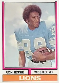 1974 Topps #469 - Ron Jessie - Detroit Lions