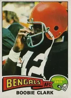1975 Topps #491 - Boobie Clark - Cincinnati Bengals