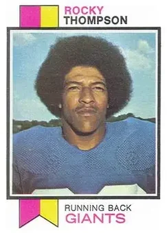 1973 Topps #441 - Rocky Thompson - New York Giants