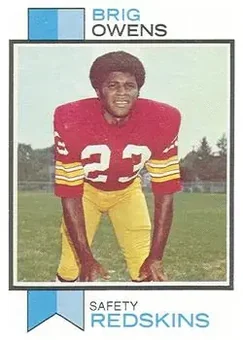 1973 Topps #442 - Brig Owens - Washington Redskins