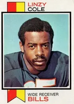 1973 Topps #449 - Linzy Cole - Buffalo Bills