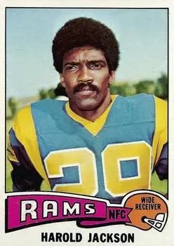 1975 Topps #505 - Harold Jackson - Los Angeles Rams