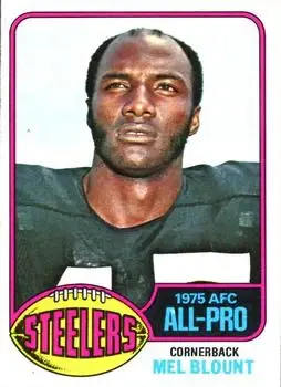 1976 Topps #480 - Mel Blount - Pittsburgh Steelers