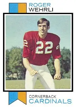 1973 Topps #457 - Roger Wehrli - St. Louis Cardinals