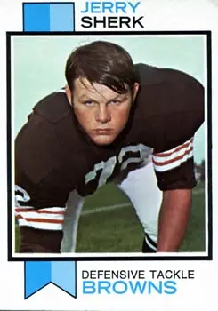 1973 Topps #459 - Jerry Sherk - Cleveland Browns - Front