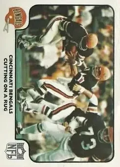 1977 Fleer Team Action #5 - Card #5 - Cincinnati Bengals