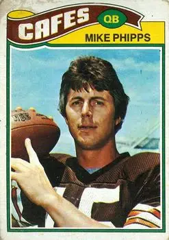 1977 Topps Mexican #7 - Mike Phipps - Cleveland Browns