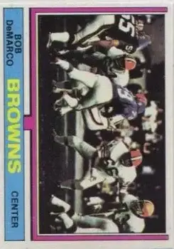 1974 Topps #491 - Bob DeMarco - Cleveland Browns