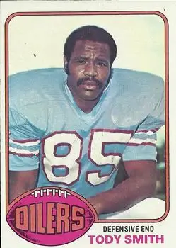 1976 Topps #486 - Tody Smith - Houston Oilers