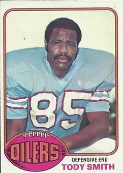 1976 Topps #486 - Tody Smith - Houston Oilers 1976 Topps #486 - Tody Smith - Houston Oilers