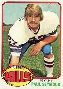 1976 Topps #489 - Paul Seymour - Buffalo Bills
