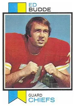 1973 Topps #462 - Ed Budde - Kansas City Chiefs - Front