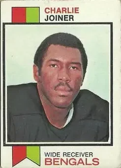 1973 Topps #467 - Charlie Joiner - Cincinnati Bengals