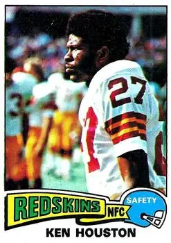 1975 Topps #519 - Ken Houston - Washington Redskins