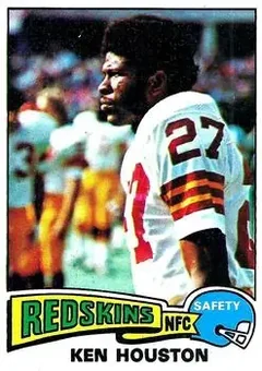 1975 Topps #519 - Ken Houston - Washington Redskins