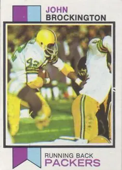 1973 Topps #470 - John Brockington - Green Bay Packers